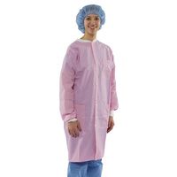 Buy Medline Disposable Knit Cuff and Collar Multi-Layer Lab Coats
