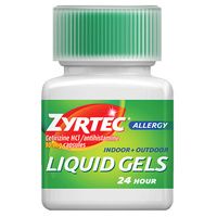 Buy Zyrtec Allergy Liquid Gels