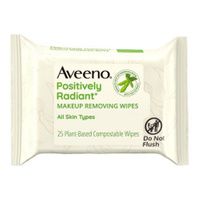 Buy Aveeno Positively Radiant Makeup Remover Wipes