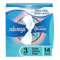 Buy Always Infinity FlexFoam Extra Heavy Flow Feminine Pad with Wings