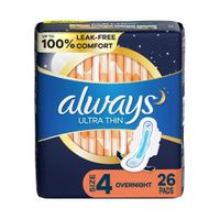 Buy Always Ultra Thin Overnight Super Absorbency Feminine Pad with Wings