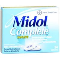 Buy Bayer Midol Complete Acetaminophen Caffeine Relief Caplet