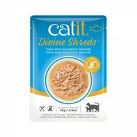 Buy Catit Divine Shreds Tuna with Chicken and Wakame