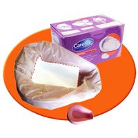 Buy Clarke Carebag Commode Liner with Super Absorbent Pad
