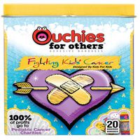 Buy Cosrich Ouchies Fight Against Pediatric Cancer Adhesive Bandages