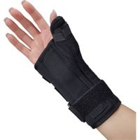 Buy Deroyal Black Foam Wrist and Thumb Splint