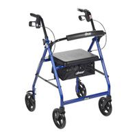 Buy Drive Aluminum Rollator with Fold Up and Removable Back Support
