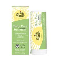 Buy Earth Mama Baby Face Mineral Sunscreen Face Stick SPF 40