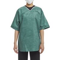 Buy Graham Medical Non-Woven Short Sleeve Scrub Shirt Without Pockets