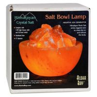 Buy Himalayan Salt Bowl Lamp with Stones