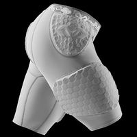 Buy McDavid Hex Dual-density Short With Contoured Wrap-Around Thigh