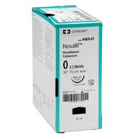 Buy Medtronic Novafil Premium Reverse Cutting Monofilament Polybutester Sutures With Needle P-24