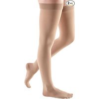 Buy Medi USA Mediven Comfort Thigh High 20-30 mmHg Compression Stockings w/ Lace Silicone Top Band Closed Toe