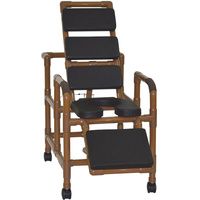 Buy MJM Wood Tone Reclining Shower Chair with Total Padding