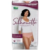 Depend Silhouette Incontinence Briefs For Women  Maximum Absorbency