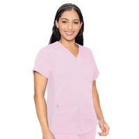 Buy Med Couture Women's Touch V-Neck Shirttail Top