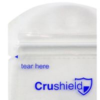 Buy Crushield Heavy Duty Zip Seal Pill Crusher Pouch with Tear Top