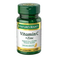 Buy Nature's Bounty Vitamin C Supplement + Zinc Tablet