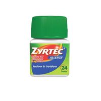 Buy Zyrtec 24-Hour Allergy Relief Tablets with 10 mg Cetirizine HCl