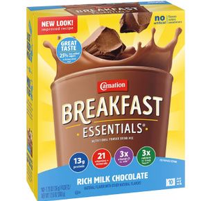 Nestle Carnation Breakfast Essentials Powder Drink Mix