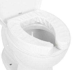Gel Beaded Toilet Seat Cushion Soft Toilet Seat Cover Bathroom Soft Warm  Cushion