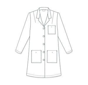 Encompass Women Princess-Style Lab Coats