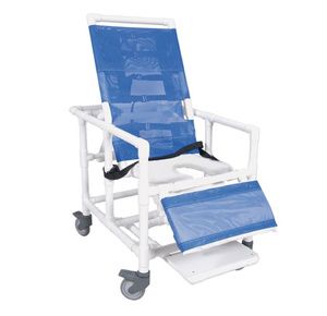 Healthline Bariatric Reclining Shower Commode Chair