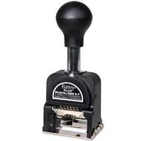 Bates Royall Economy Numbering Machine