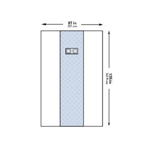 McKesson Cardiovascular Femoral Angiography Drape