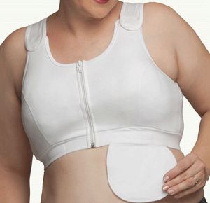 Amoena 'Ester' Post Surgical Front Fastening Soft Breast Surgery