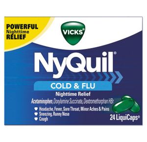 Vicks NyQuil Cold And Flu Nighttime LiquiCaps