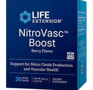 Life Extension NitroVasc Boost - Berry Flavor