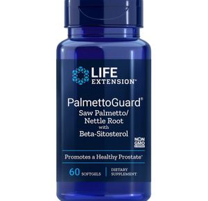 Life Extension PalmettoGuard Saw Palmetto/Nettle Root Formula with Beta-Sitosterol Softgels