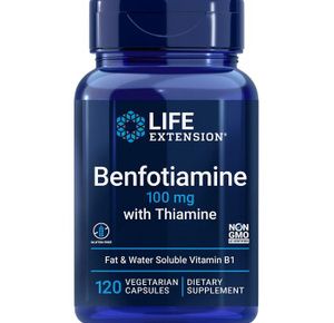 Life Extension Benfotiamine with Thiamine Capsules