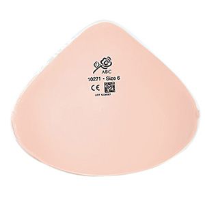 ABC Breast Forms - Flowable Back Classic Asymetric Form 10250