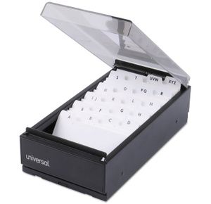 Universal High-Capacity Business Card File