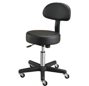 Sammons Preston Pneumatic Therapy Stool with Backrest