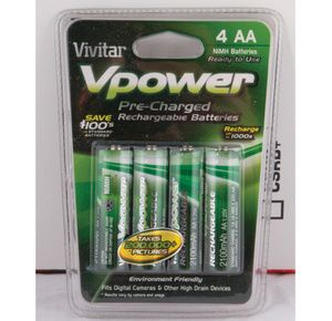 BodyMed AA Rechargable 1.25 Volt NiMH Batteries