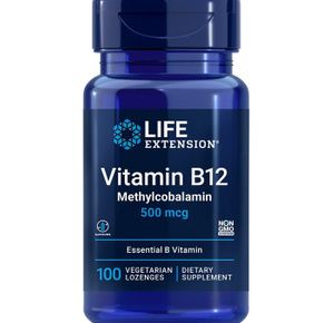 Life Extension Vitamin B12 Methylcobalamin Lozenges