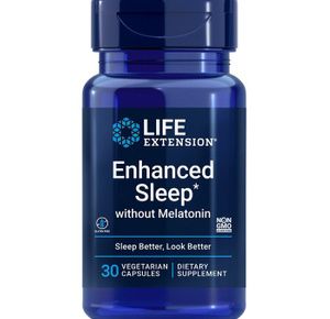 Life Extension Enhanced Sleep without Melatonin Capsules