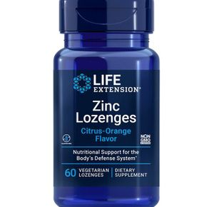 Life Extension Zinc Lozenges - Citrus-Orange Flavor