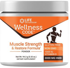 Life Extension Wellness Code Muscle Strength & Restore Formula