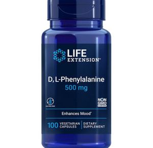 Life Extension D, L-Phenylalanine Capsules