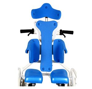 Clarke Starfish Pro Manual Shower and Commode Chair With Divided Seat