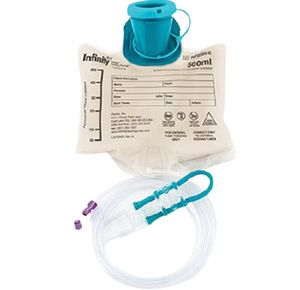 Infinity Enteral Feeding Pump Bag Set with ENFit Connector