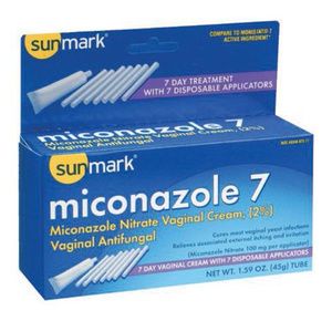 Sunmark Vaginal Antifungal Suppositories With Applicator