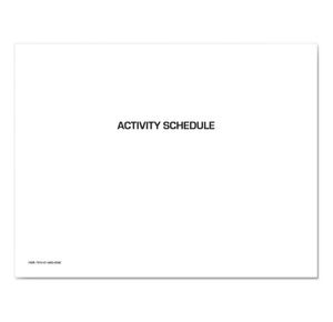 Unicor Activity Schedule
