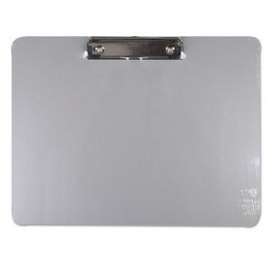 Universal Plastic Brushed Aluminum Clipboard