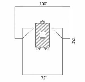 O&M Halyard Abdominal Laparotomy Drape