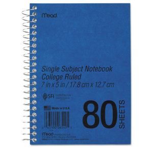 Mead DuraPress Cover Notebook